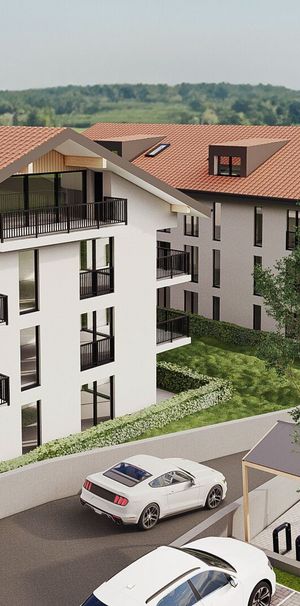 Luxurious 3.5-story attic with large bay window on protected balcony - Photo 1