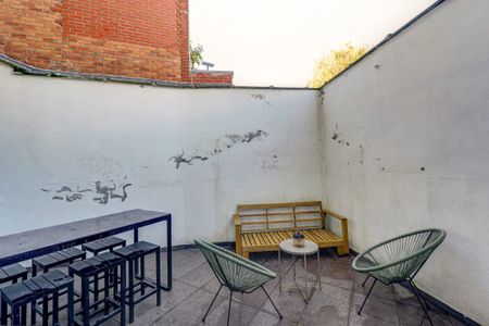 Gelijkvloers 2 slk appartement met stadstuin te Hoboken - Foto 3