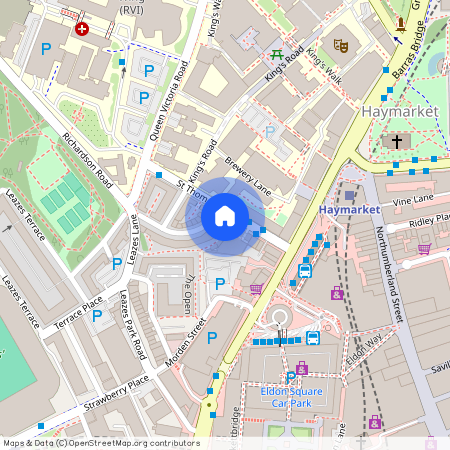 St. Thomas Street, Newcastle upon Tyne, Tyne and Wear, NE1