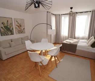 Voll möbliertes Studio mit Gemeinschaftsgarten - Photo 3