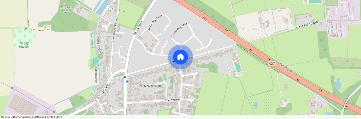 Scant Road West, Hambrook, PO18