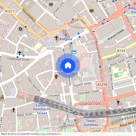 Minories, Aldgate, London, EC3N 1LS, United Kingdom