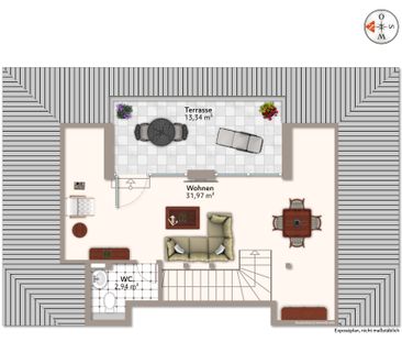 Licht und Luft: Ihre 4-Raum-Wohnung mit Dachterrasse - Photo 4