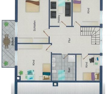 Traumhaftes Wohnhaus für die Familie mit viel Platz in Oldenburg-Et... - Foto 1