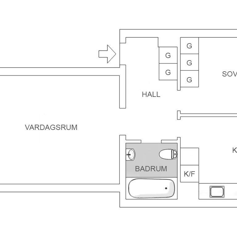 Donsögatan, Göteborg - Foto 1