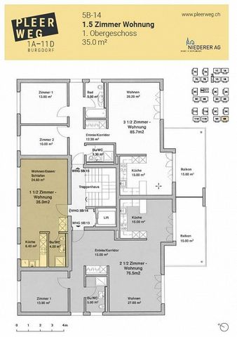 Attraktive 1.5-Zimmerwohnung mit modernem Ausbaustandard - Foto 5