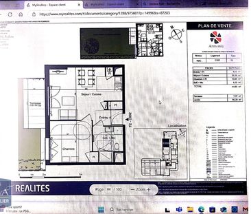 Location Appartement 2 pièces 44m² MONDEVILLE 14120 - Photo 2