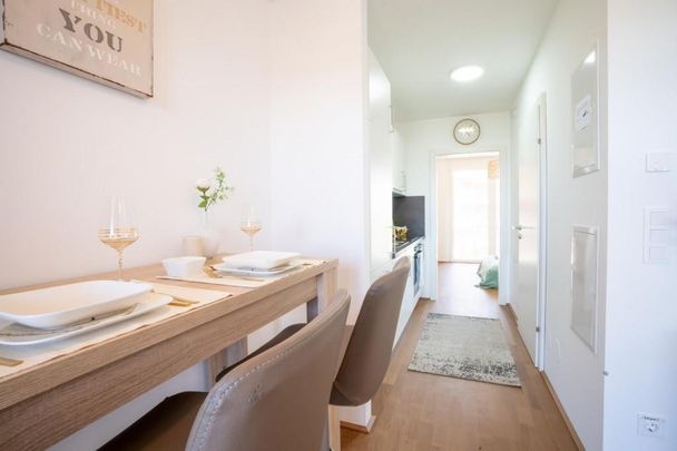 Puntigam – 33m² – 2 Zimmer Wohnung — Balkon – 4 Wohnungen bis 1.6. verfügbar – Besichtigung am 24.2. um 12 Uhr - Foto 1