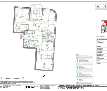 location Appartement T4 DE 80.05m² À CHESSY - Photo 6