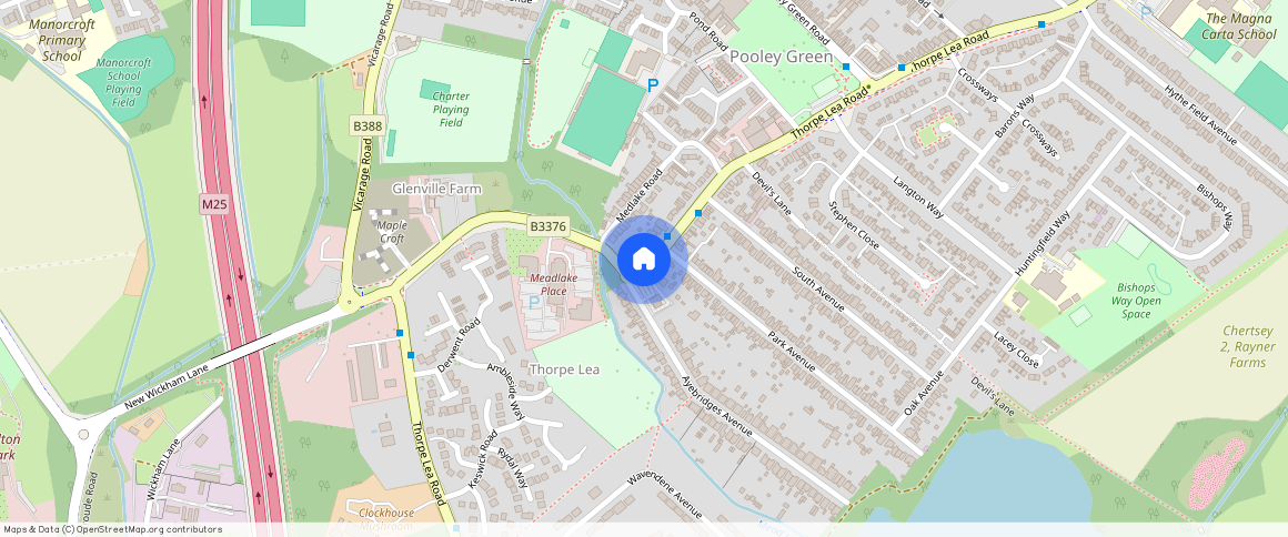 Thorpe Lea Road, Egham, TW20