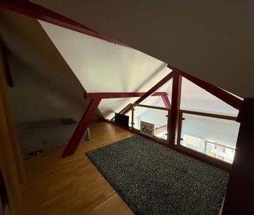 Magnificent 90m2 bright loft in the attic with lake view in Lausanne - Foto 3