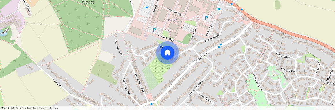 Bretby Hollow, Newhall, DE11