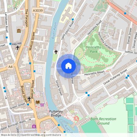 Henrietta Street, Bath, Somerset, BA2
