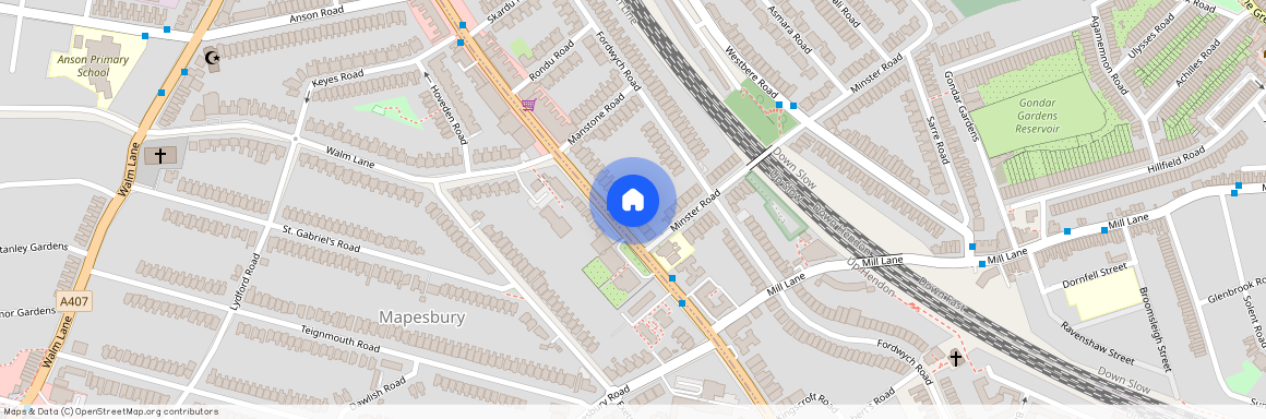 Shoot Up Hill, Cricklewood, NW2, London