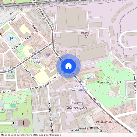 ul. Wolności, Śródmieście, Zabrze, śląskie