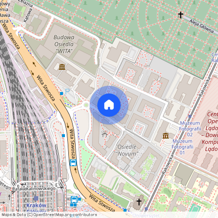 ul. Rakowicka, Przedmieście Warszawskie, Stare Miasto, Kraków, małopolskie