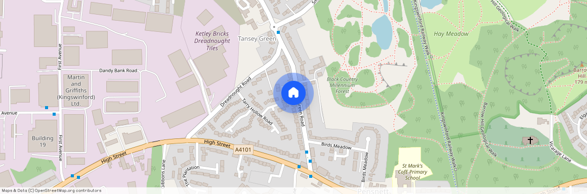 PENSNETT - Tansey Green Road