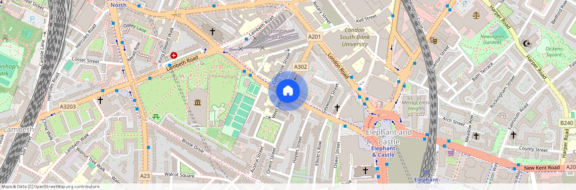 Newman House, St Georges Road, London SE1