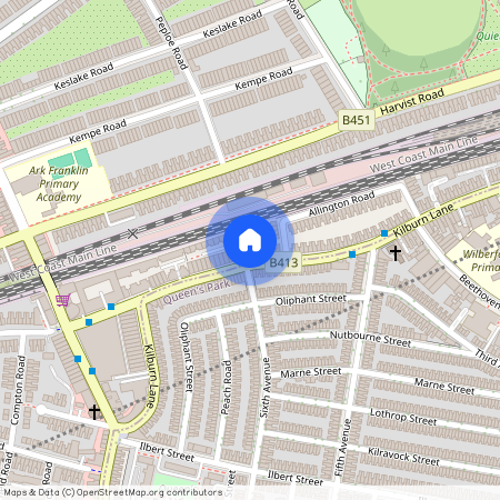 Kilburn Lane, Queen's Park / Kensal, London