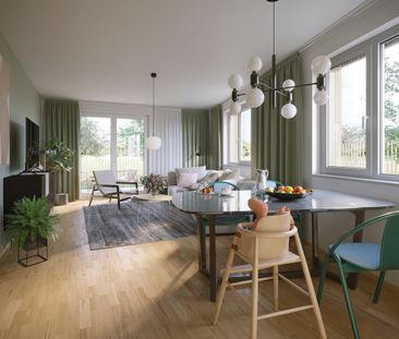 Erstbezug: 2-Zimmer-Wohnung mit Loggia/Balkon - in Grünruhelage in ... - Photo 2