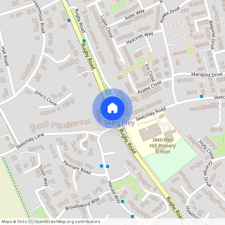 Rugby Road, Hinckley, Leicestershire