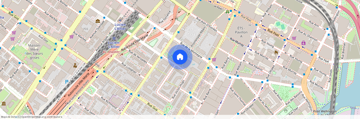 575 Rue Lucien-L'Allier, app. 404, Montréal (Ville-Marie), H3C4L3