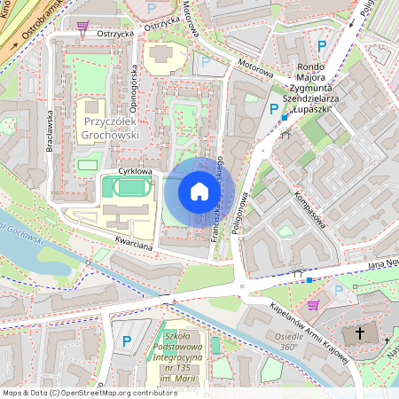 ul. Busolowa, Gocław, Praga-Południe, Warszawa, mazowieckie