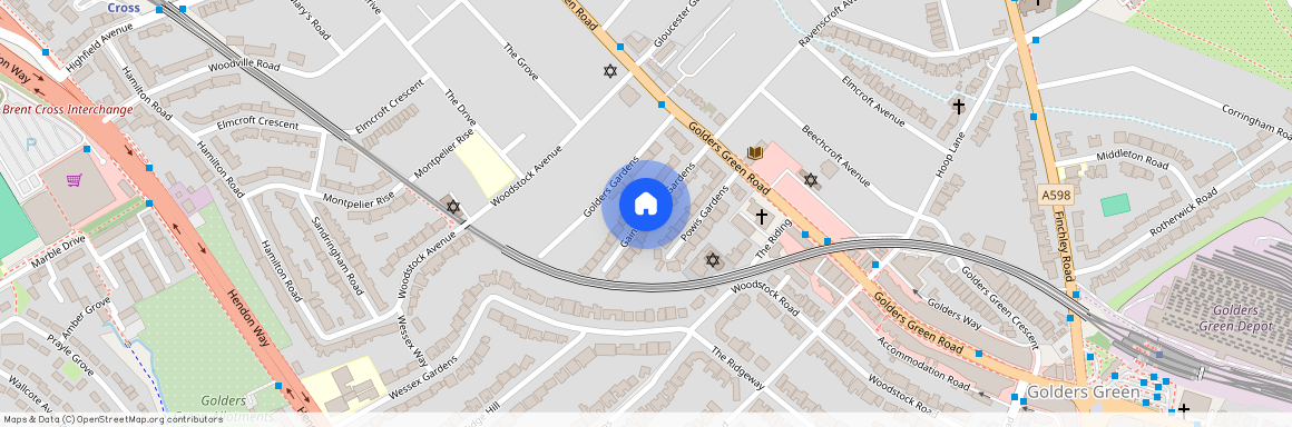 Gainsborough Gardens Golders Green, NW11 9BJ