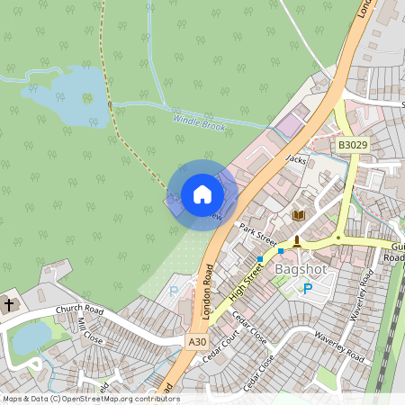 Bagshot, GU1, Bagshot