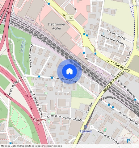 Chemin de la Forêt **, 1024, Ecublens