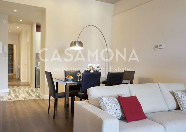 Modern Luxury Apartment Minutes from Port Vell and the Beach