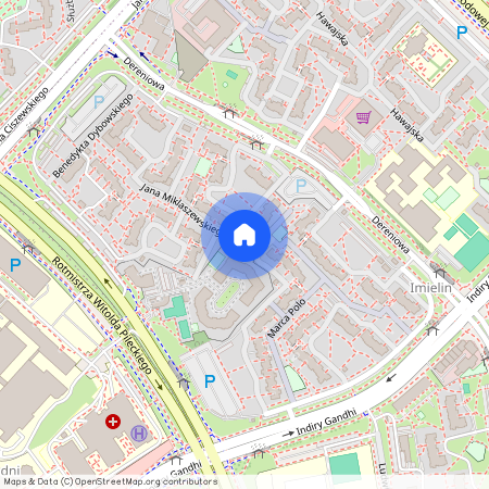 ul. Jana Miklaszewskiego, Ursynów-Centrum, Ursynów, Warszawa, mazowieckie