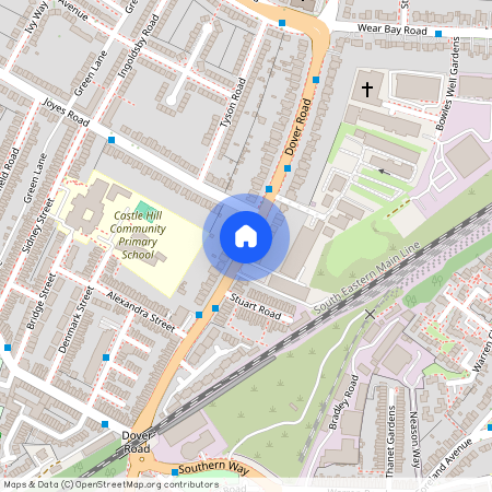 Dover Road, Folkestone, CT19