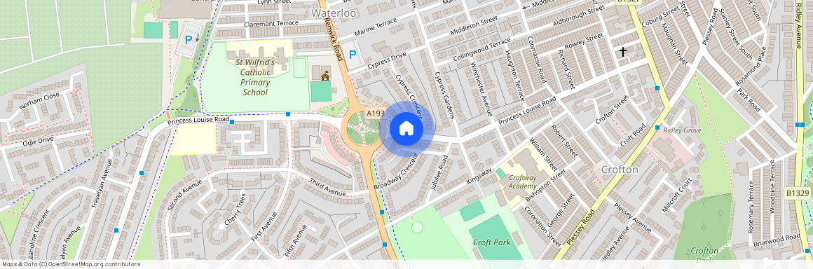 Princess Louise Road, Blyth