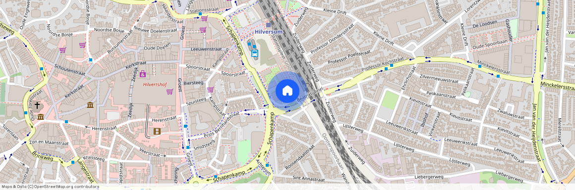 Centrum, 1211 GJ, Prins Bernhardstraat, Hilversum