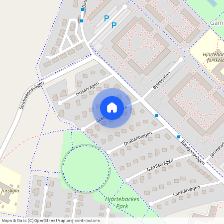 Grenadjärvägen, Kristianstad