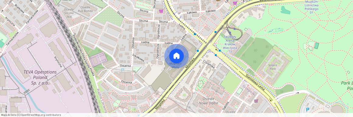 Śródmieście, Grzegórzki, ul. Mogilska, Kraków