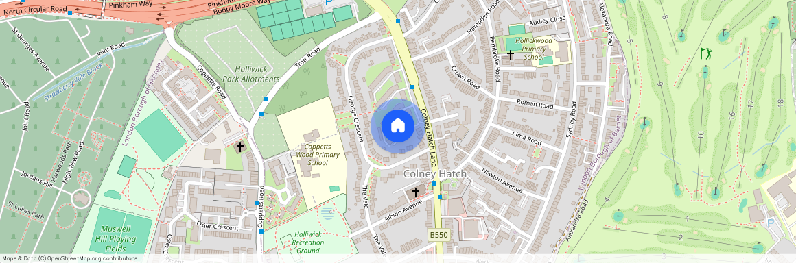 Colney Hatch Lane, Muswell Hill, N10