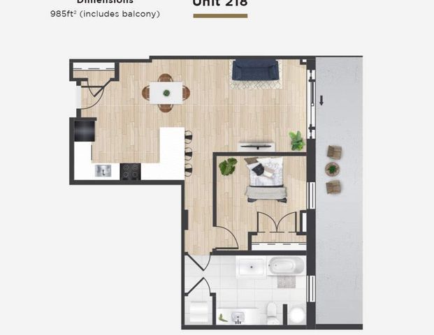 1 CH - 1 SDB - Gatineau - $2,070 /mo - Photo 1