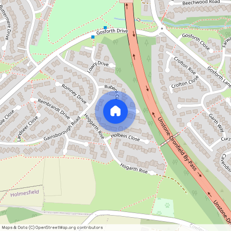 Rubens Close, Dronfield