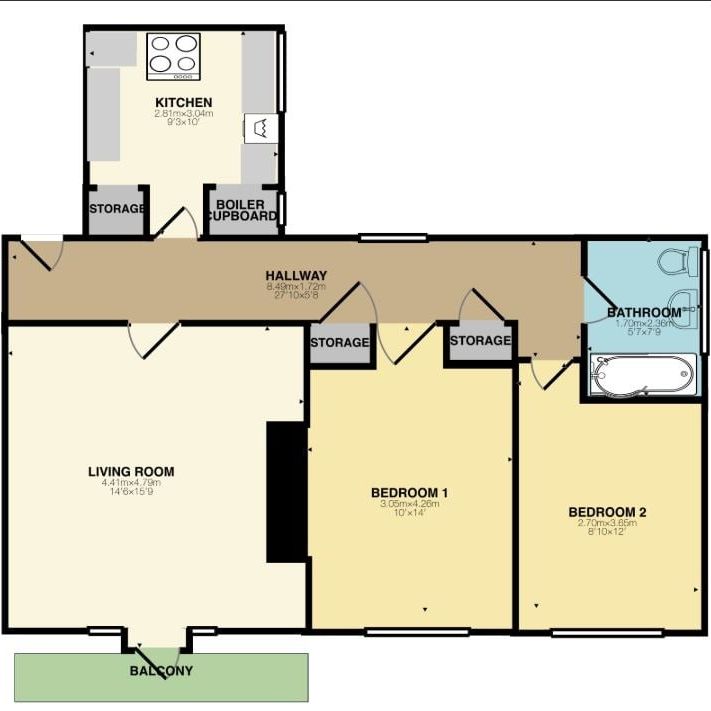 2 Bed Flat, Hamstead Court, B19 - Photo 2
