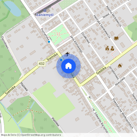 ul. Poznańska, Zaniemyśl, Zaniemyśl, średzki, wielkopolskie