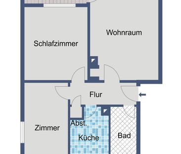 Lichtdurchflutet und modern: Ihr neues Zuhause mit Balkon - Photo 1