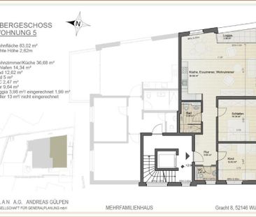 Neubau: Schöne 3 Zimmer Wohnung mit Balkon und Garage - Photo 1