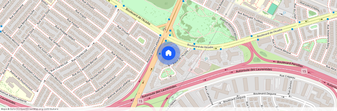 10050 Place de l'Acadie, app. 838, Montréal (Ahuntsic-Cartierville), H4N0C8