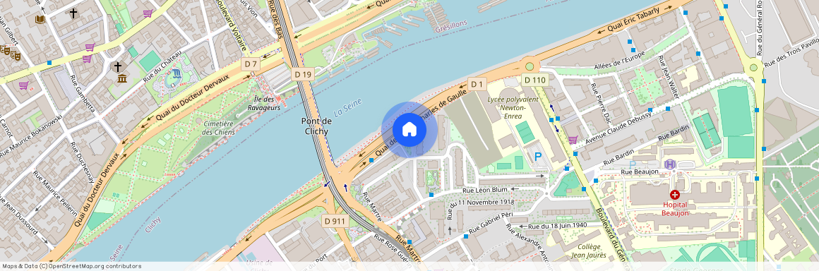 HAUTS-DE-SEINE (92), - ILE-DE-FRANCE, CLICHY (92110)