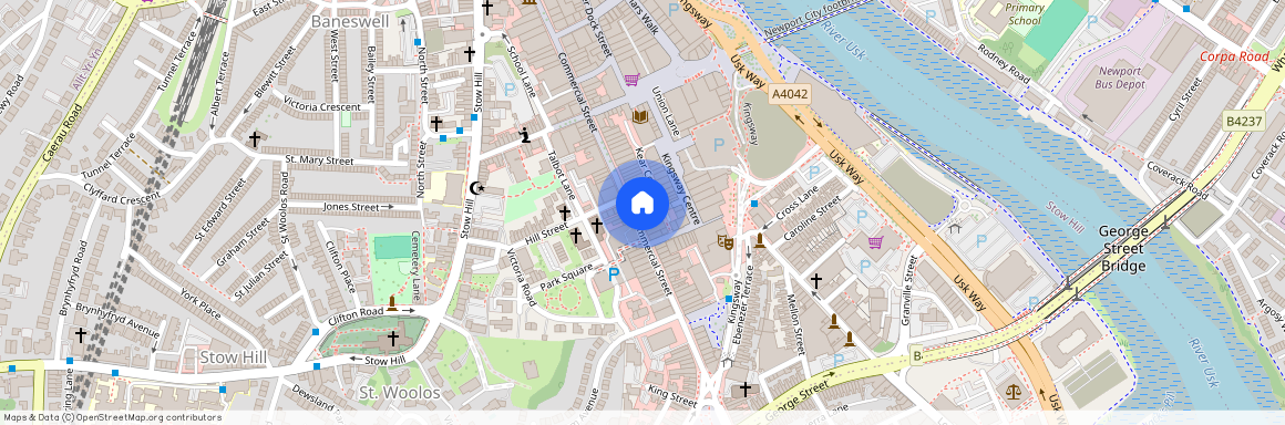 Commercial Street, NP20