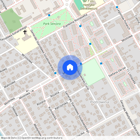 ul. Mostowa, Żyrardów, żyrardowski, mazowieckie