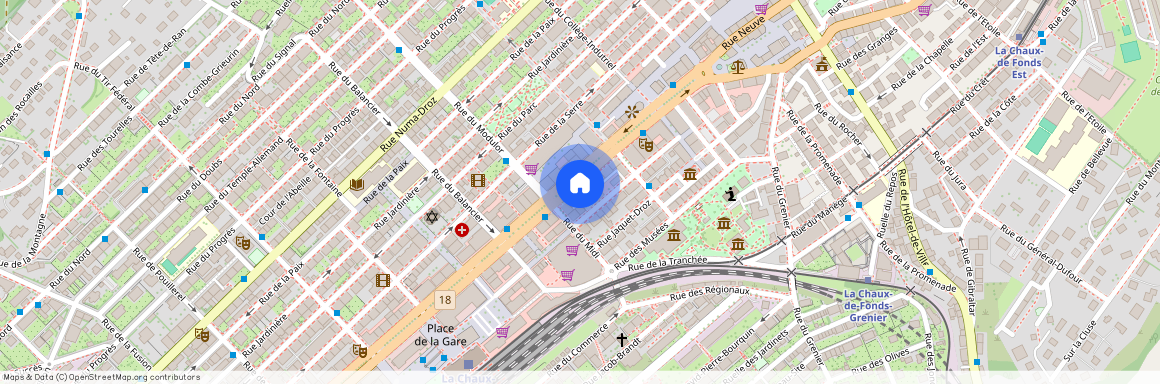 2300, La Chaux-de-Fonds, Avenue Léopold-Robert, 39