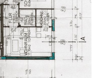 Nette 2-Zimmerwohnung, 43 m² WNFL, inkl. neuer Küche, Parkplätze vo... - Photo 2